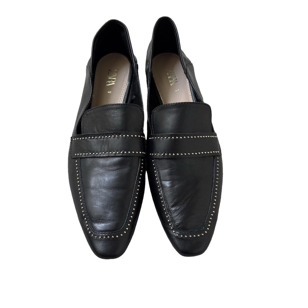 Zara black loafer
